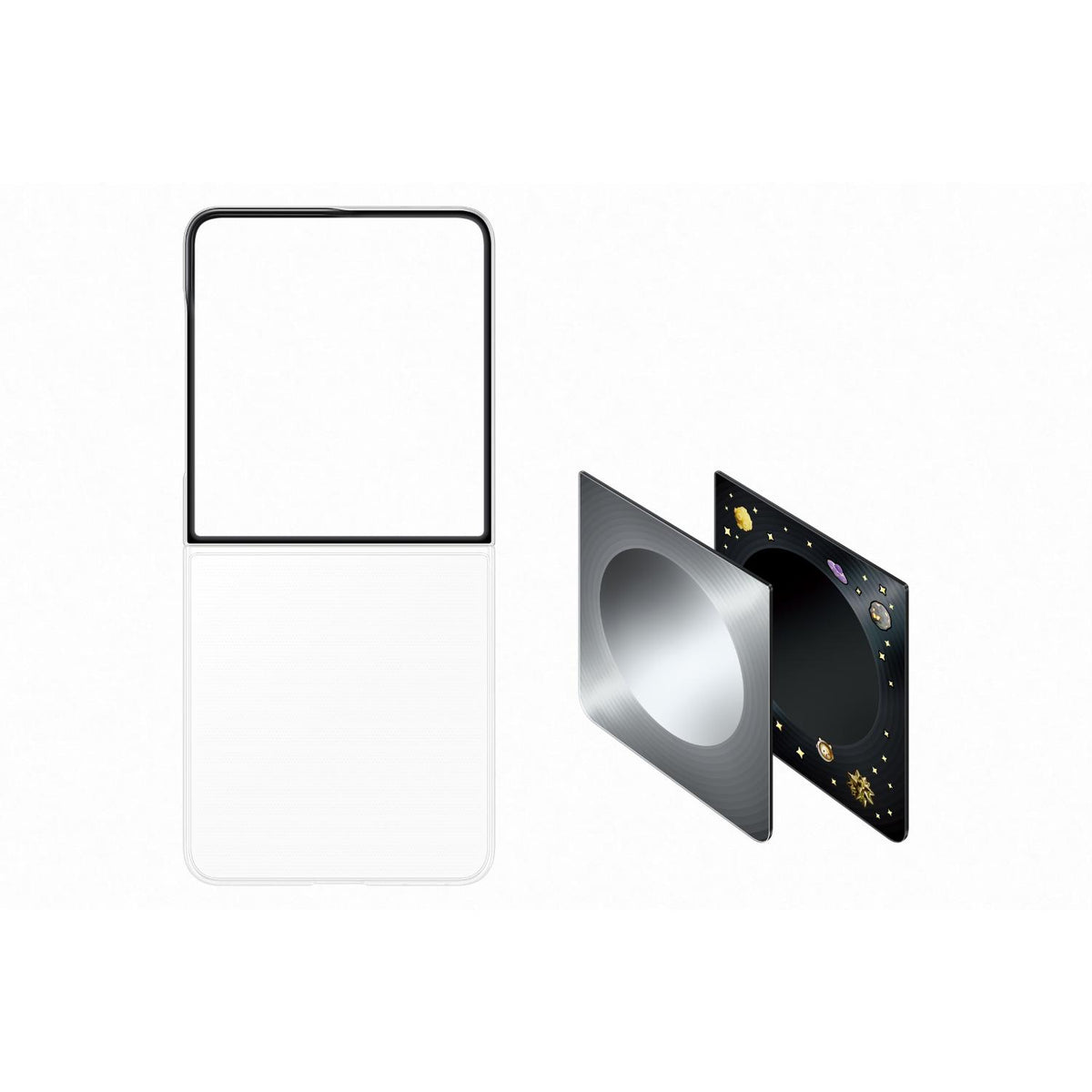 Samsung Flipsuit Cover - Samsung Galaxy Z Flip8 - Grey 3