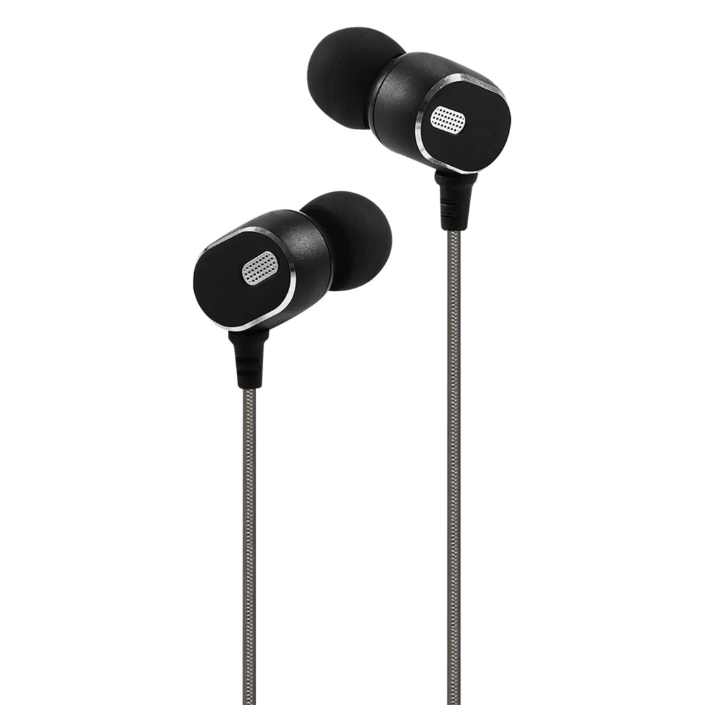 Intouch Explosive Wired Earphones - Black/Silver 2