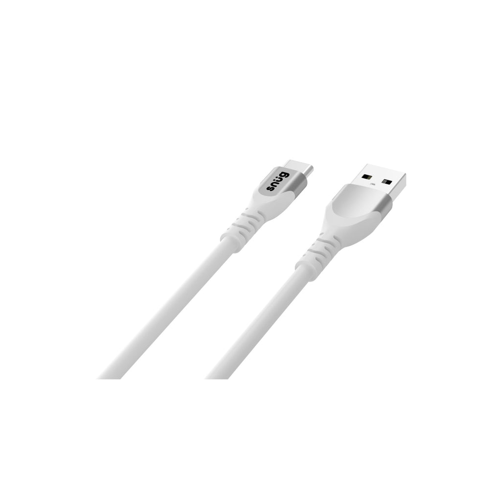 Snug USB To Type-C Silicone Cable - 1.2 Metre - White 4