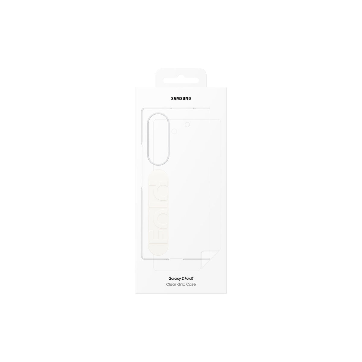 Samsung Clear Grip Case - Samsung Galaxy Z Fold7 - Clear 7