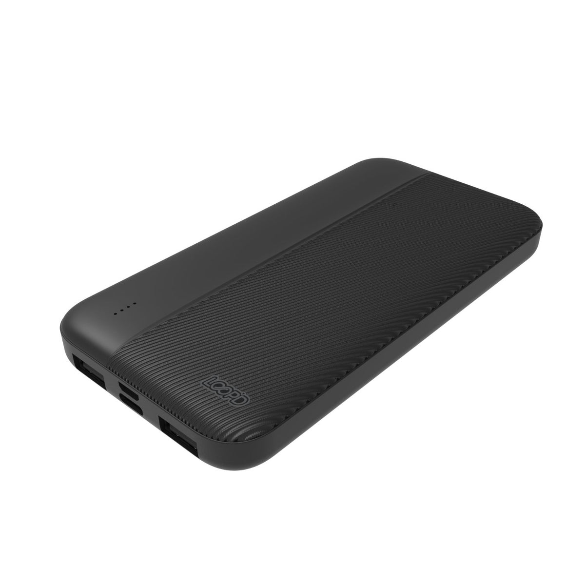 LOOP'D 4LED Indicator Powerbank - 10000mAh - Black 7