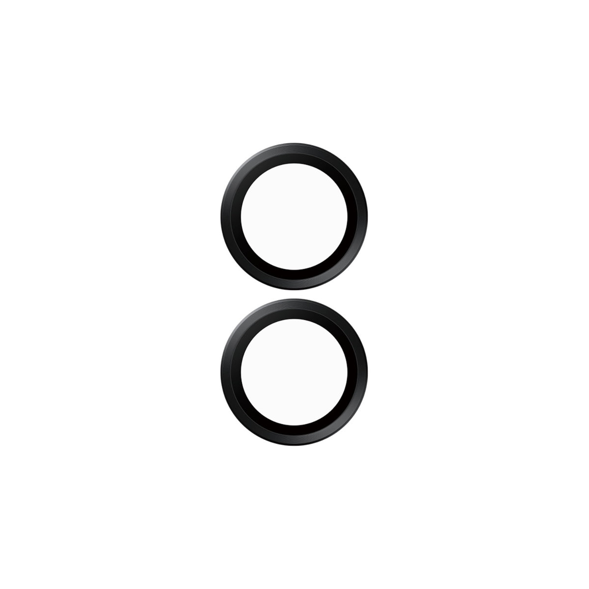 PanzerGlass Hoops Lens Screen Protector - Apple iPhone 16 / iPhone 16 Plus - Black - Black Border