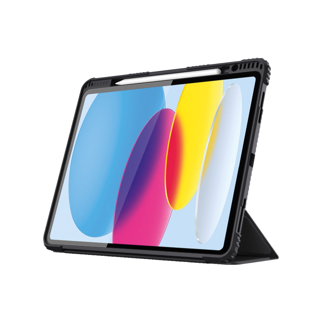 Body Glove Active Case - Apple iPad 11-inch (A16, 2025) / iPad 10.9-inch 10th Gen (2022) - Black/Clear 2