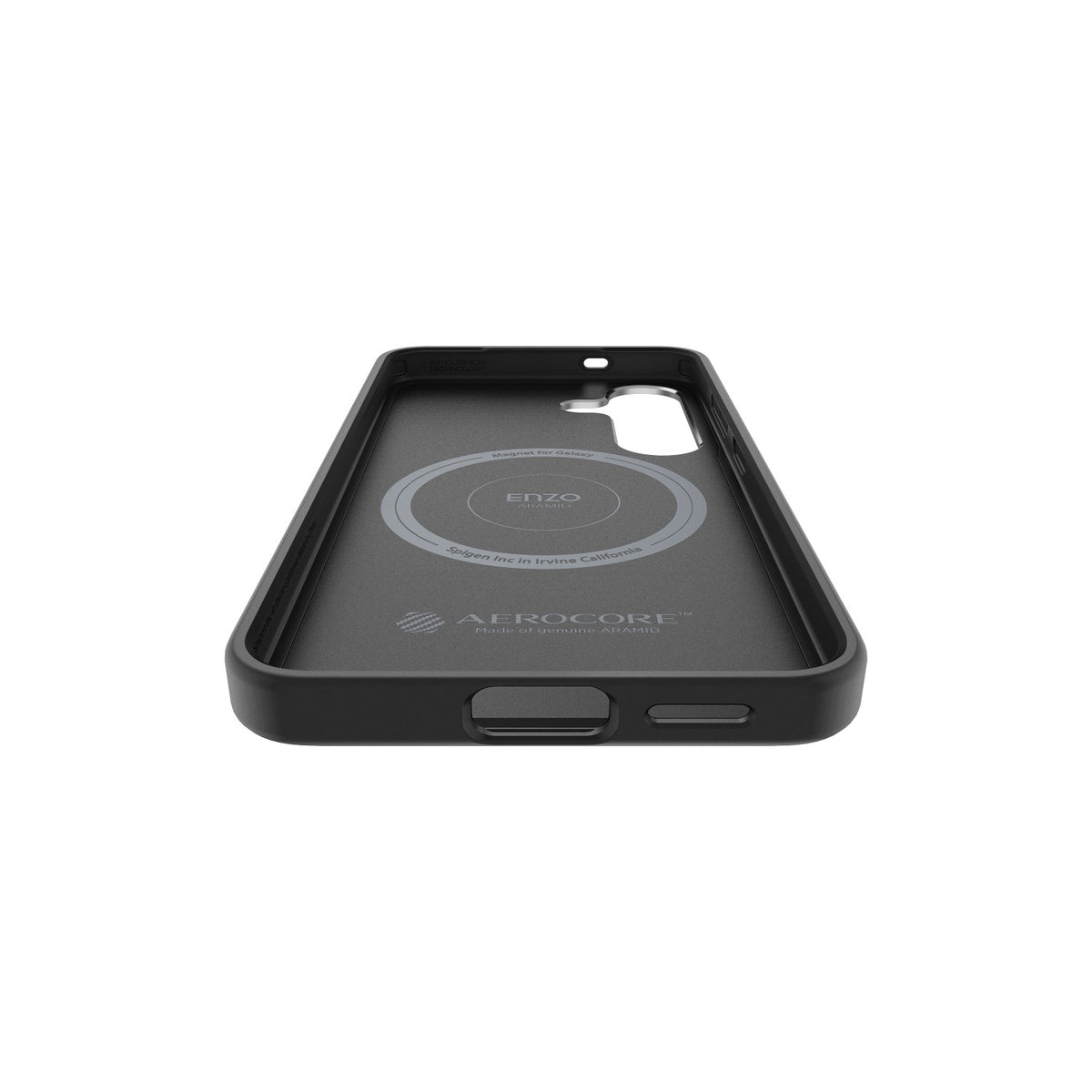 Samsung Enzo Aramid Case - Samsung Galaxy S25+ - Black Silver 6