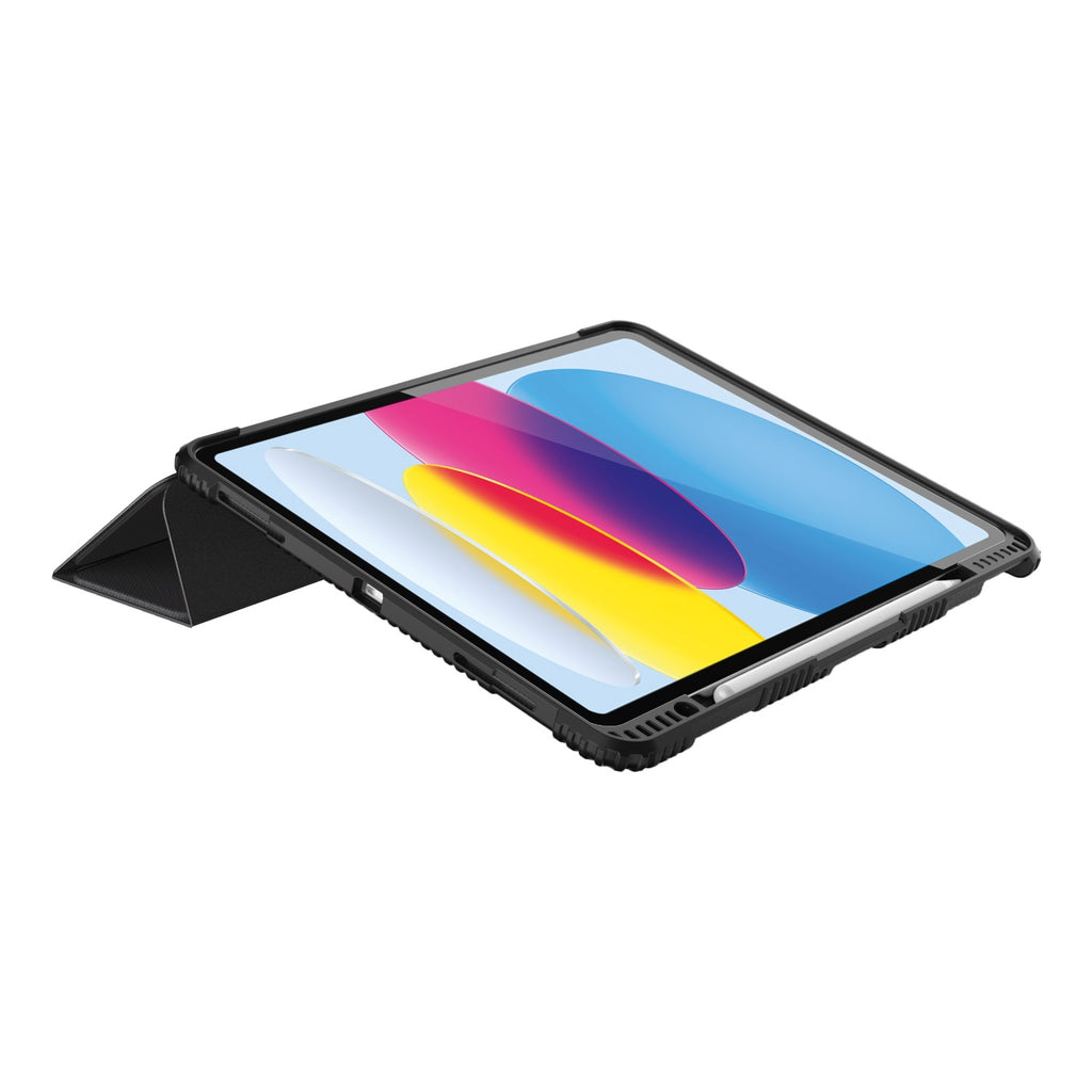 Body Glove Active Case - Apple iPad 11-inch (A16, 2025) / iPad 10.9-inch 10th Gen (2022) - Black/Clear 3