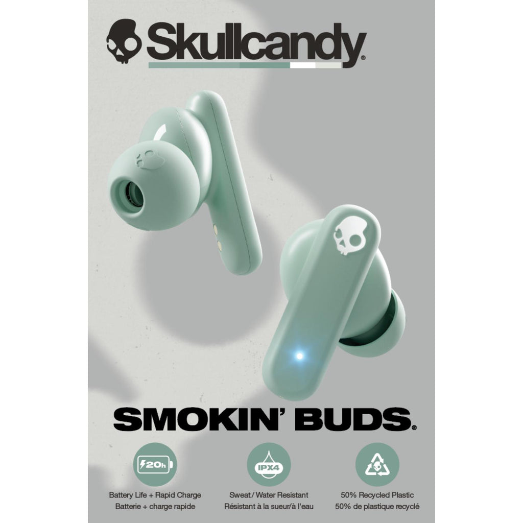 Skullcandy Smokin Buds® True Wireless Earbuds - Preppy Sage 4