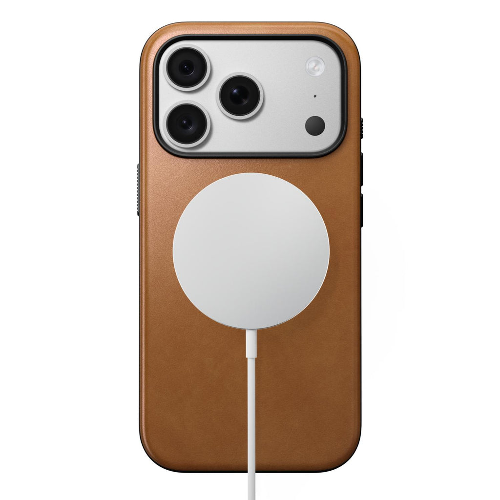Nomad Mag Modern Leather Case - Apple iPhone 18 Pro / 17 Pro - Tan 8