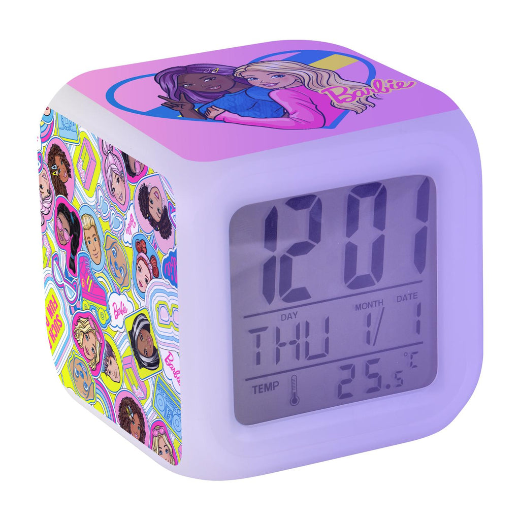 Barbie Digital Clock - Pink 2