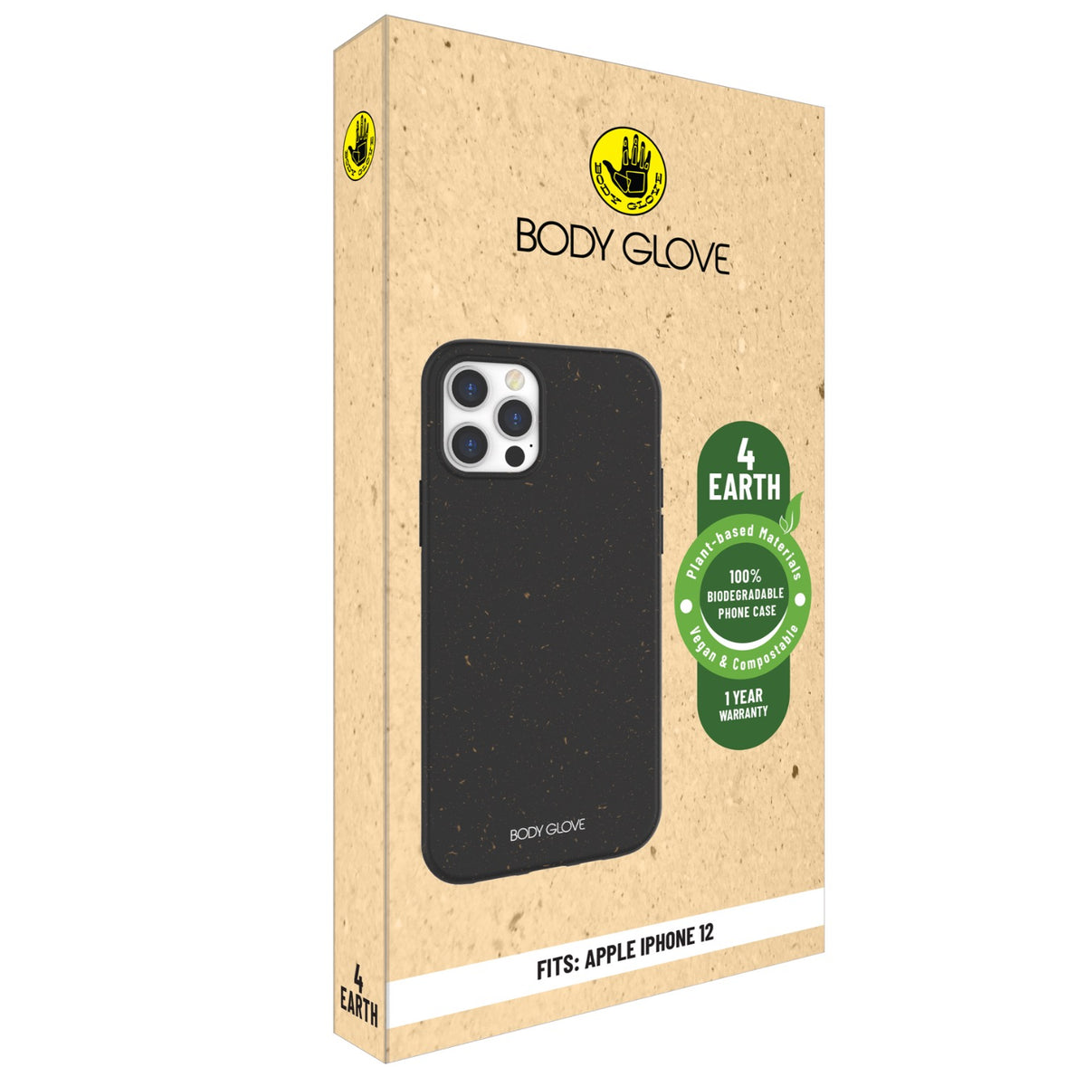 Body Glove 4Earth Bio Case - Apple iPhone 12 - Black 9