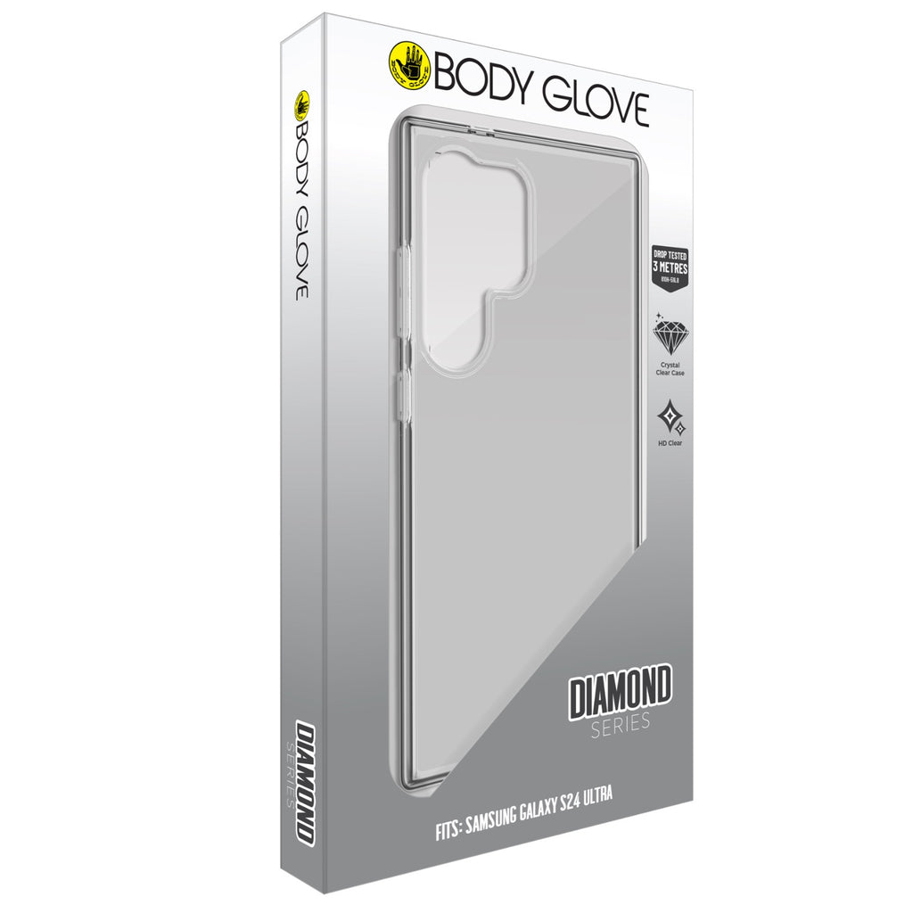 Body Glove Diamond Case - Samsung Galaxy S24U - Galaxy S24 Ultra - Clear 9