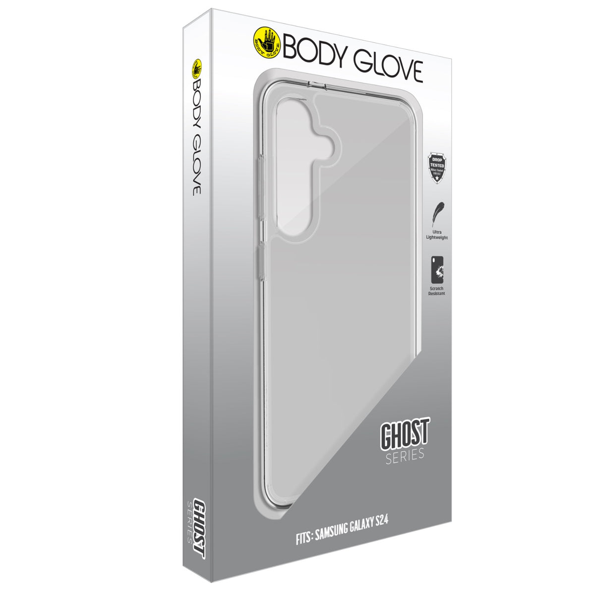 Body Glove Ghost Case - Samsung Galaxy S24 - Clear 9