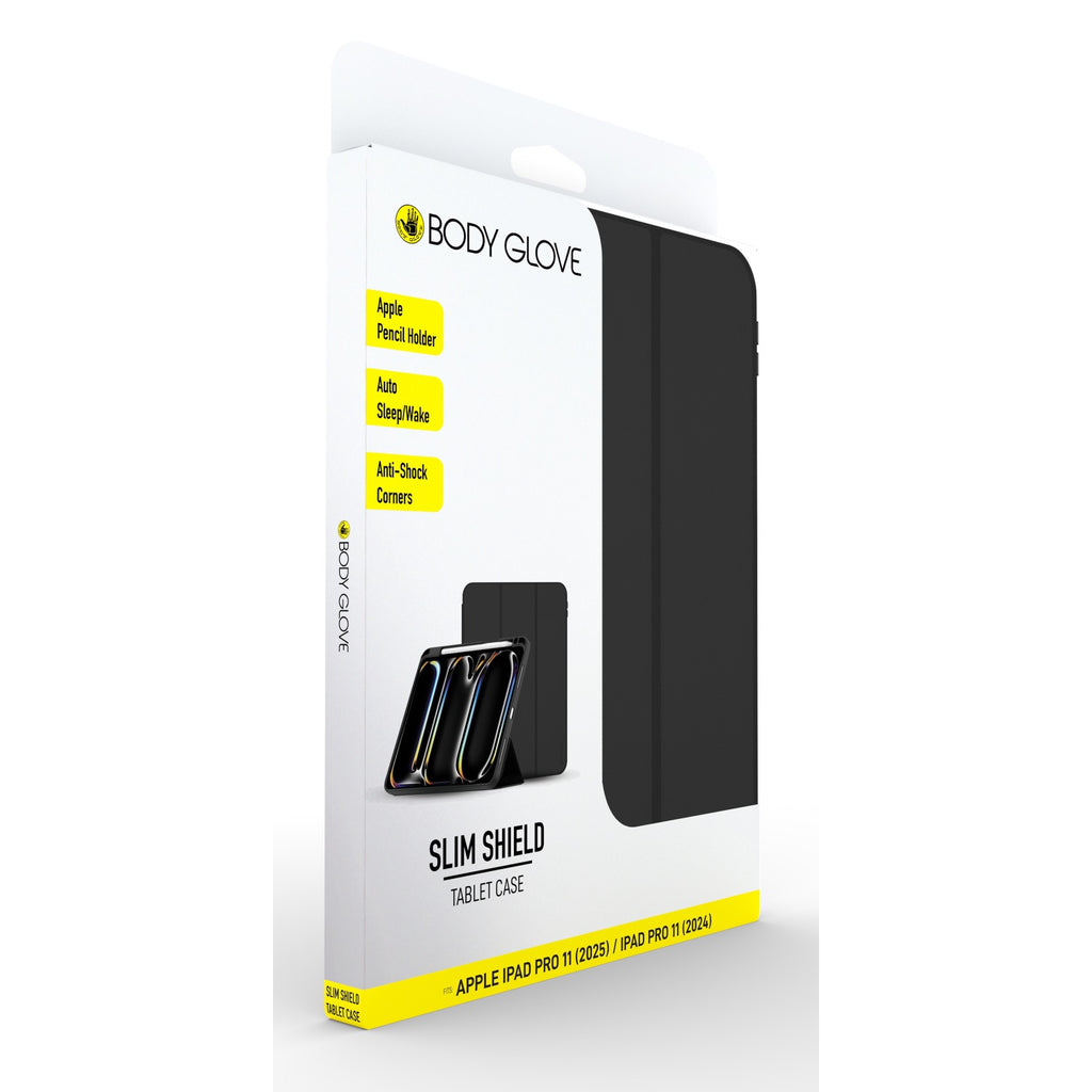 Body Glove Slim Shield Tablet Case - Apple iPad Pro 11-inch (M5/M4, 2025/2024) - iPad Air 11 - Black 6
