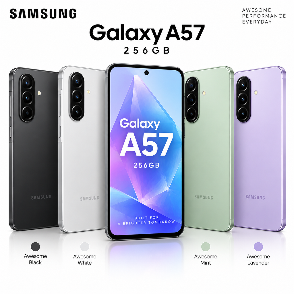 Samsung A57 256GB - All Colours - Brand New