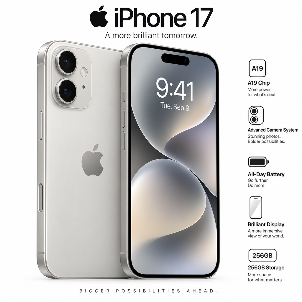 iPhone 17 256GB – All Colours - Brand New