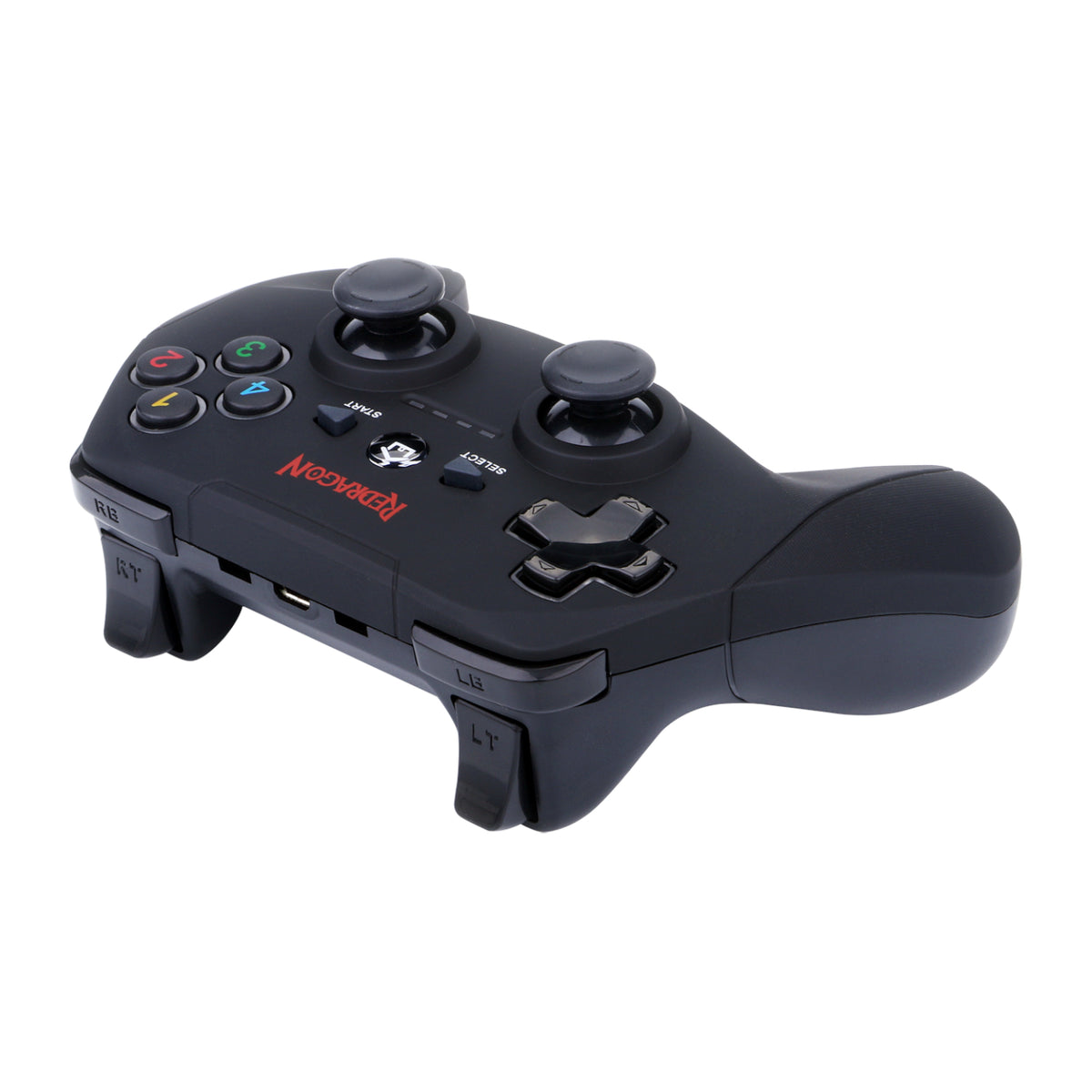 Redragon HARROW Wireless X/D-input(Digital/Analog) PC Controller – Black