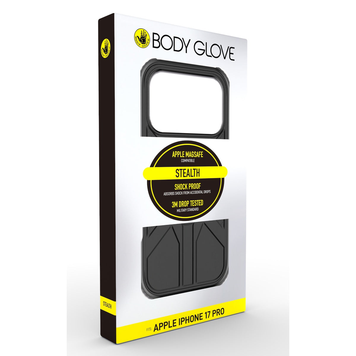 Body Glove Stealth Magnetic Case - Apple iPhone 17 Pro - Black 10