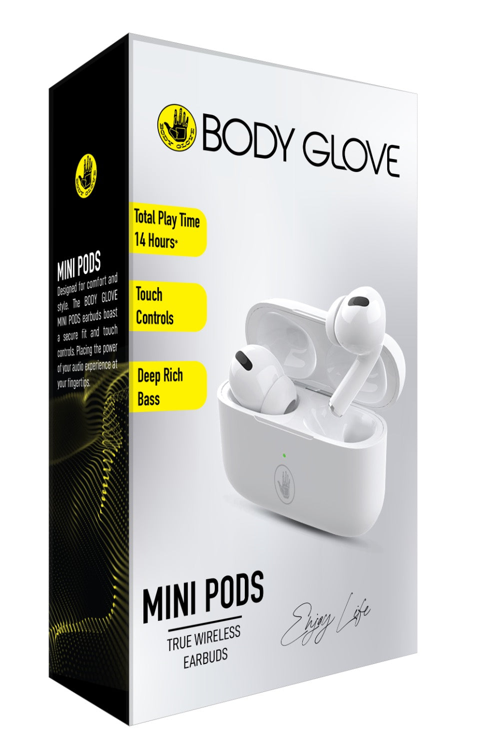 Body Glove Mini Pods Lite Wireless Earbuds - White 8