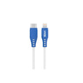 LOOP'D MFI Lightning To Type-C Cable 30W - 1.2 Metre - White/Blue