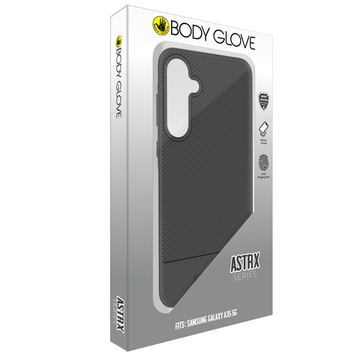 Body Glove Astrx Case - Samsung Galaxy A35 5G - Black 9