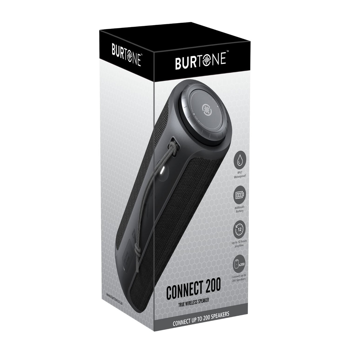 Burtone Connect 200 Wireless Speaker - Black 4