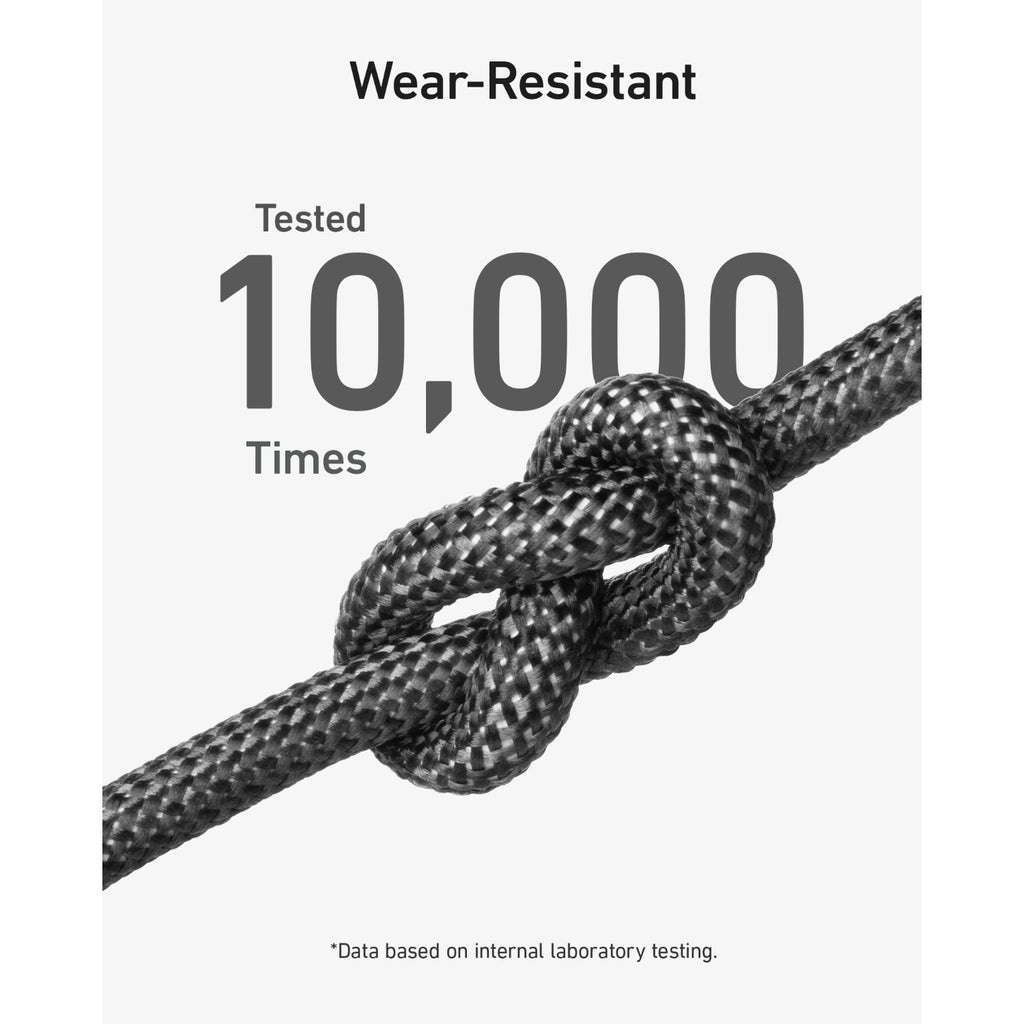 Anker 544 Bio-Based USB C-USB C Cable Fast Charging 140W 0.9M - Black 3