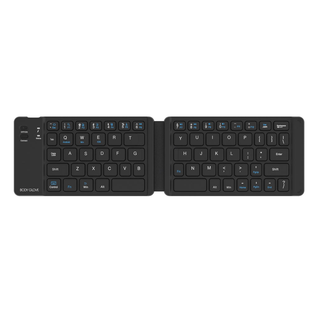 Body Glove Wireless Folding Soft Hinge Keyboard - Black