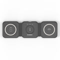 Choetech Foldable 3-in-1 Magnetic Wireless Travel Charger T588-F 15W - Wireless Charging - Black