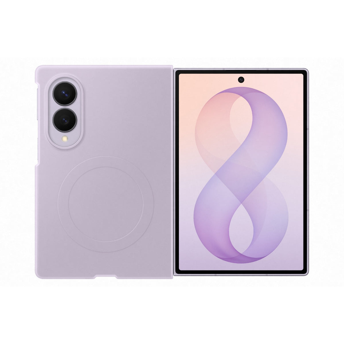 Samsung Silicone Magnet Cover - Samsung Galaxy Z Fold8 - Violet 3