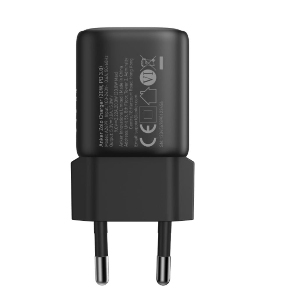 Anker Zolo 20W Compact USB C GaN Charger - Black 4