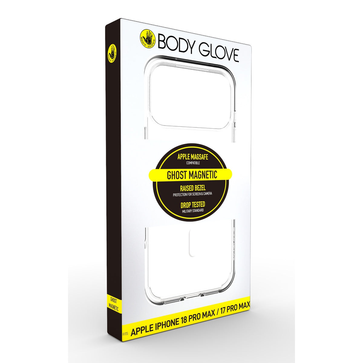 Body Glove Ghost Magnetic Case - Apple iPhone 18 Pro Max / 17 Pro Max - Clear 9