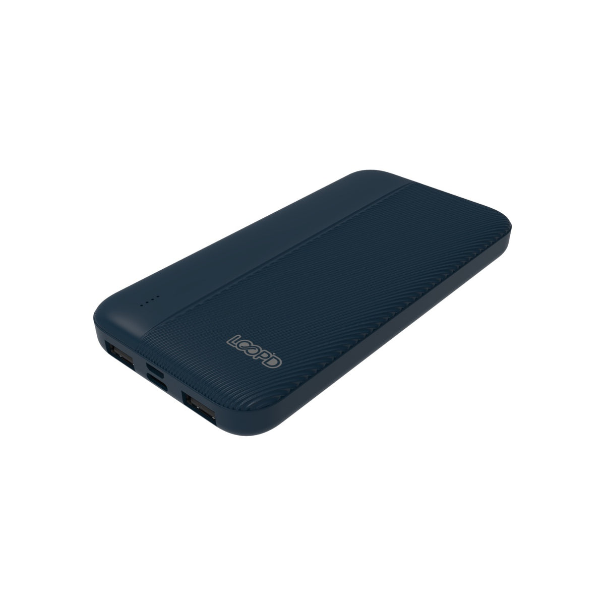 LOOP'D 4LED Indicator Powerbank - 10000mAh - Navy Blue 3