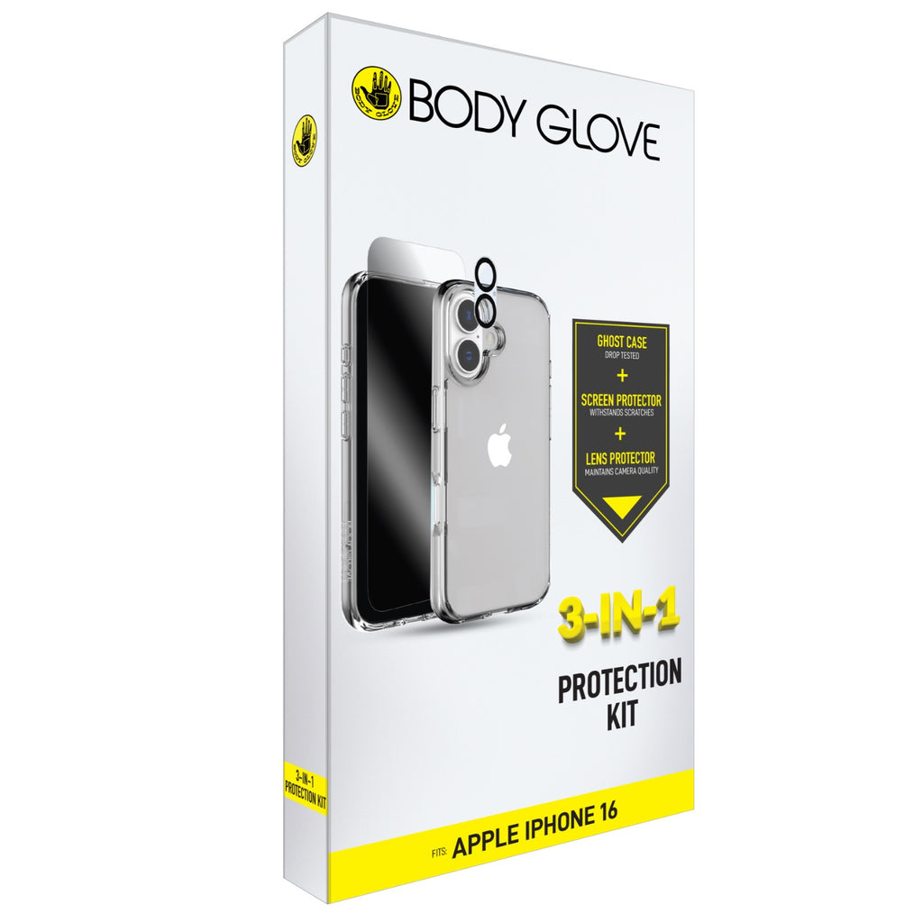 Body Glove 3-In-1 Protection Bundle - Apple iPhone 16 - Multicolour 5