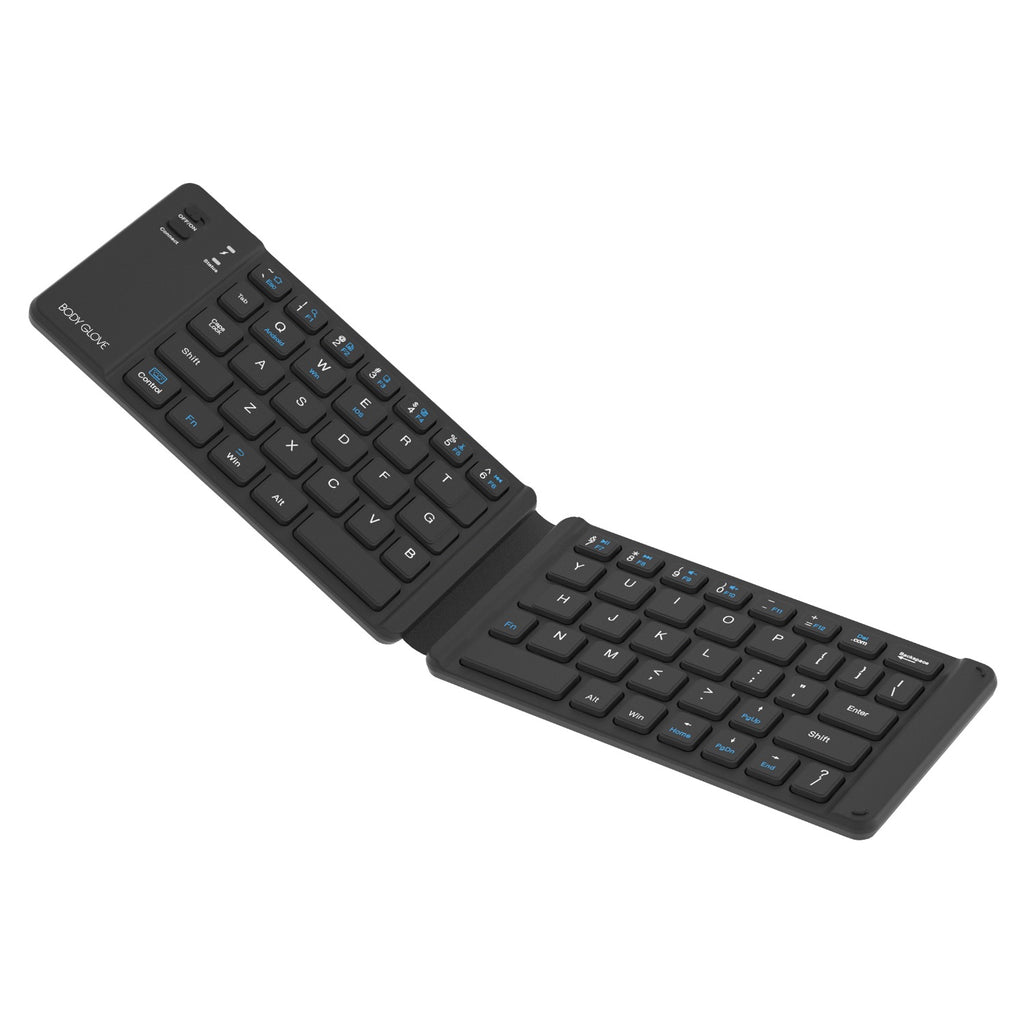 Body Glove Wireless Folding Soft Hinge Keyboard - Black 2
