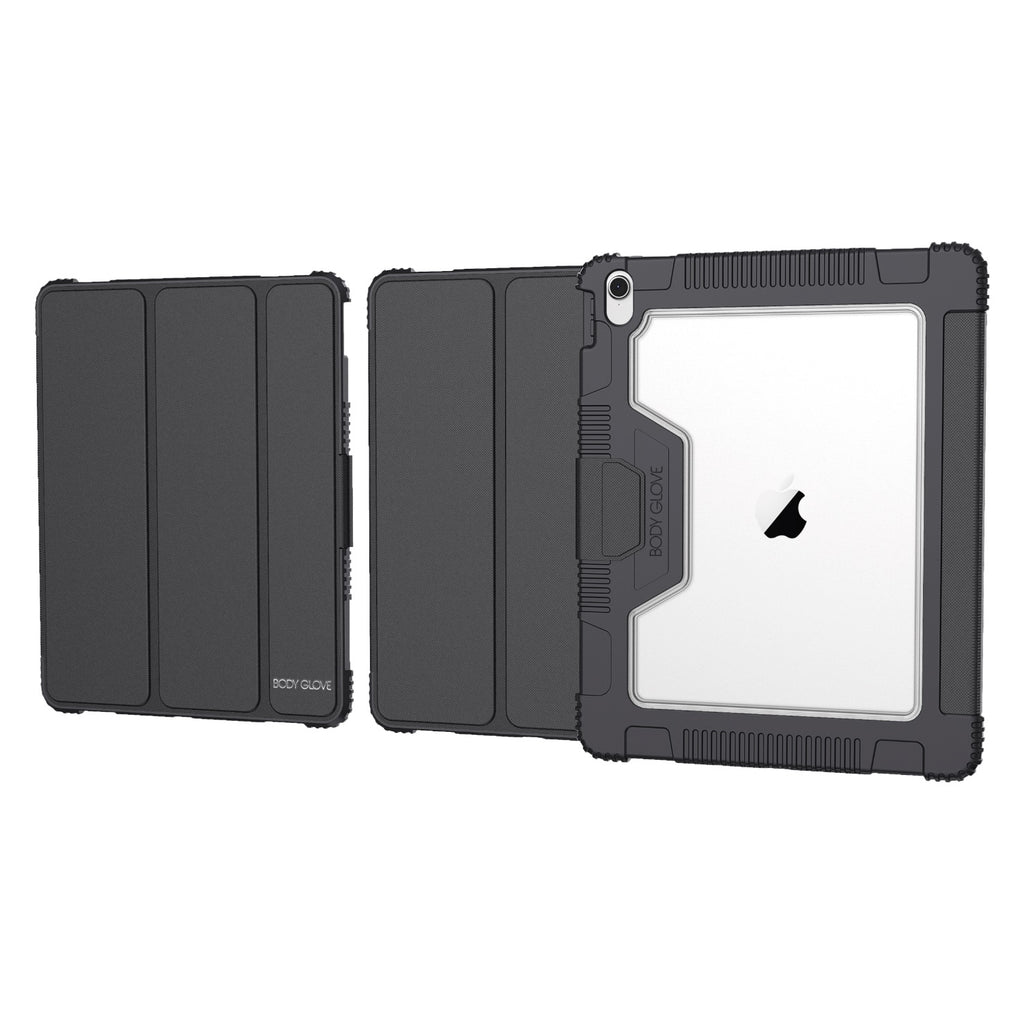 Body Glove Active Case - Apple iPad 11-inch (A16, 2025) / iPad 10.9-inch 10th Gen (2022) - Black/Clear 5