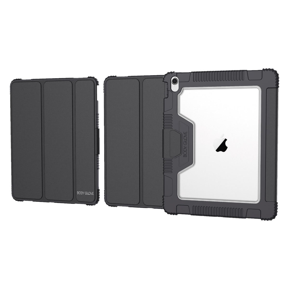 Body Glove Active Case - Apple iPad 11-inch (A16, 2025) / iPad 10.9-inch 10th Gen (2022) - Black/Clear 5