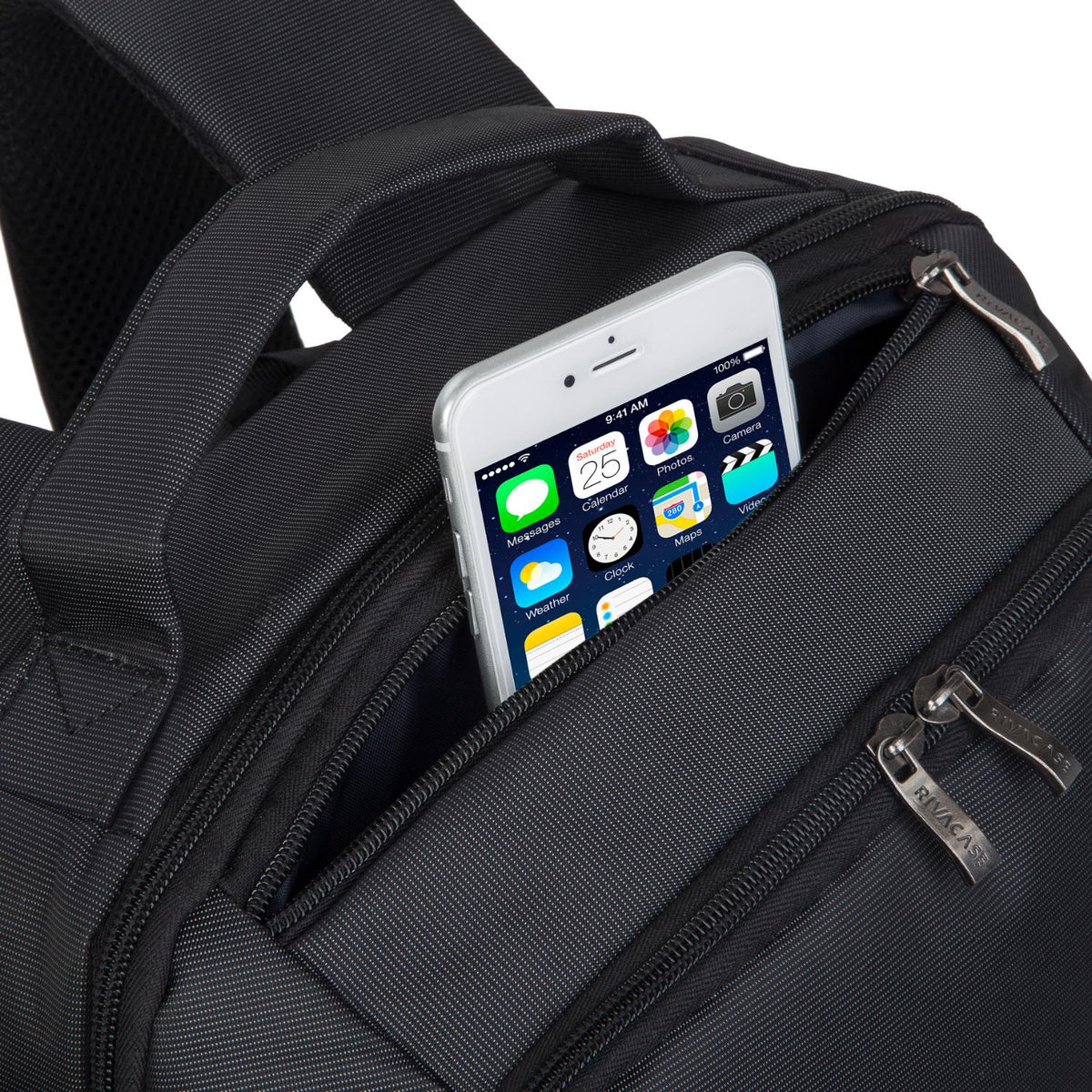 Rivacase 8262 Central Laptop Backpack 15.6-inch - Black 5