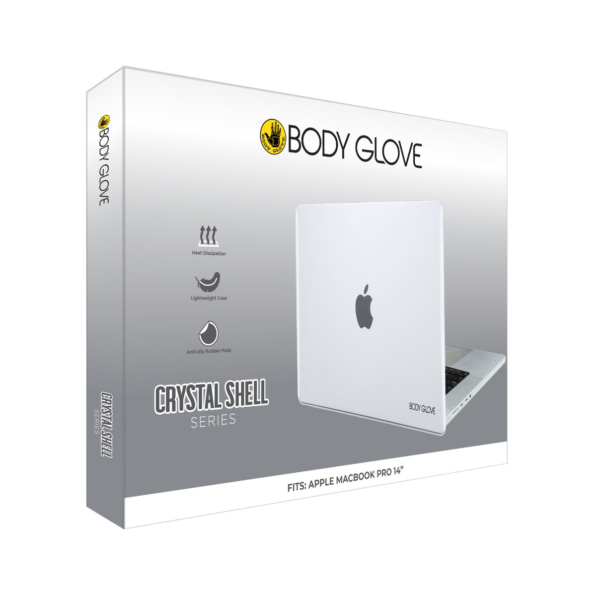 Body Glove Crystal Shell - Macbook Pro 14 (2021) - Black 6