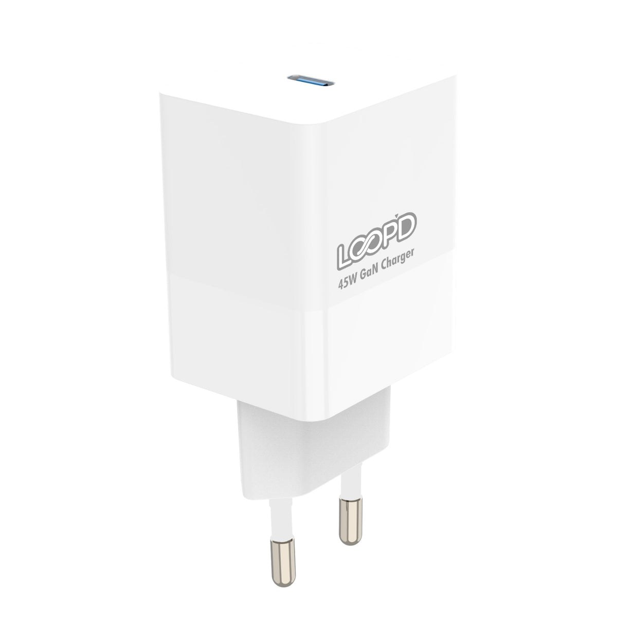 LOOP'D 1 Port Wall Charger 45W - White