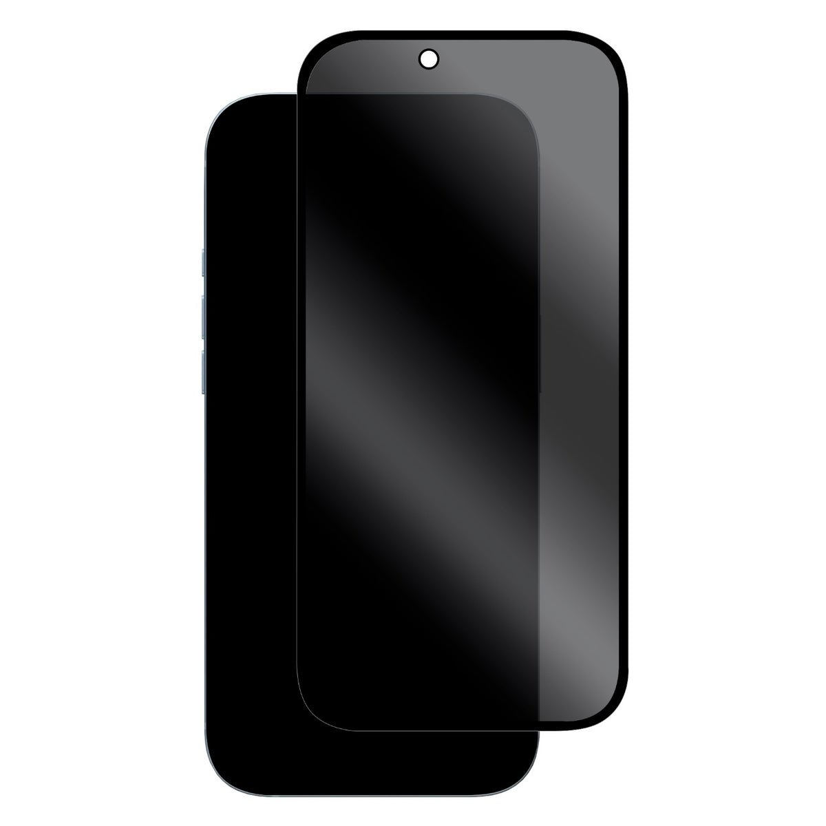 Body Glove Privacy Tempered Glass Screen Protector - Apple iPhone Air - Black Border 2