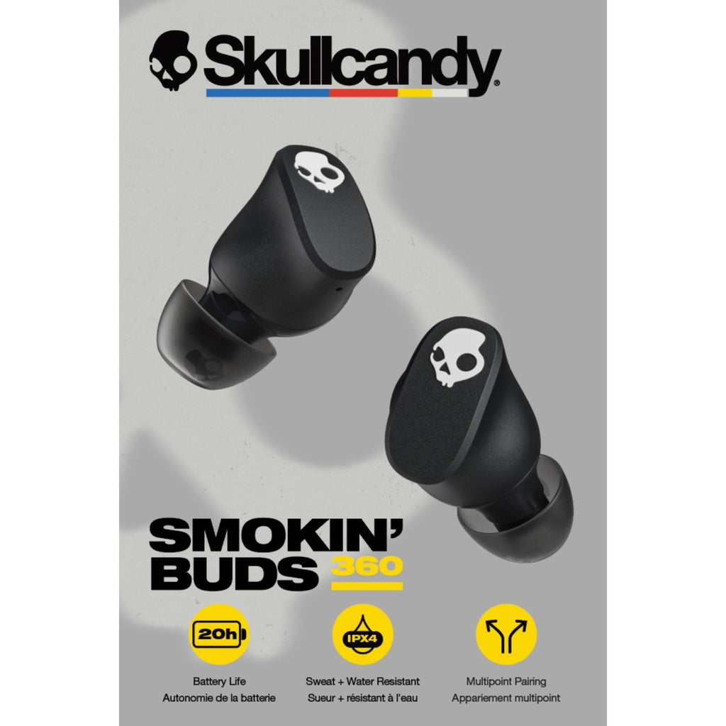 Skullcandy Smokin' Buds® 360 Earbuds - Black - True Black 10
