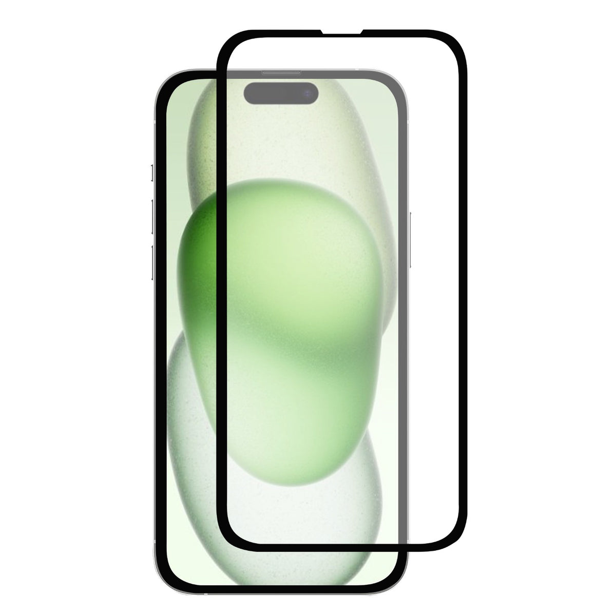 Body Glove Tempered Glass Screen Protector - Apple iPhone 16 Plus / iPhone 15 Plus - Black Border 4