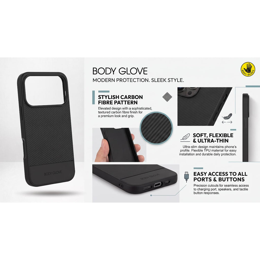 Body Glove Astrx Case - Apple iPhone 18 Pro Max / 17 Pro Max - Black 10
