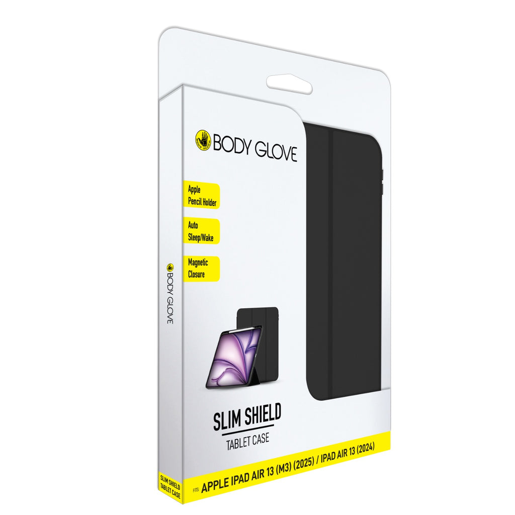 Body Glove Slim Shield Tablet Case - Apple iPad Air 13-inch (M4/M3/M2, 2026/2025/2024) - Black 6