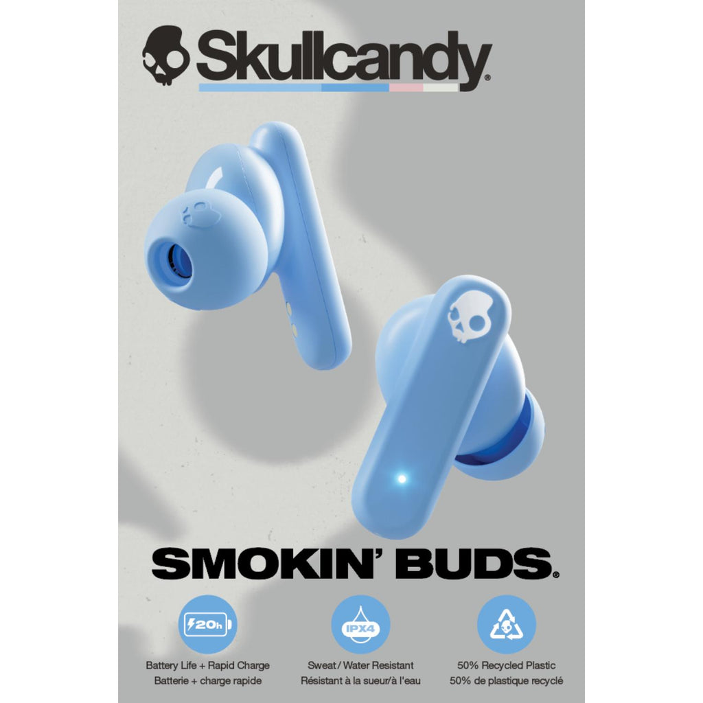 Skullcandy Smokin Buds® True Wireless Earbuds - Preppy Blue 4