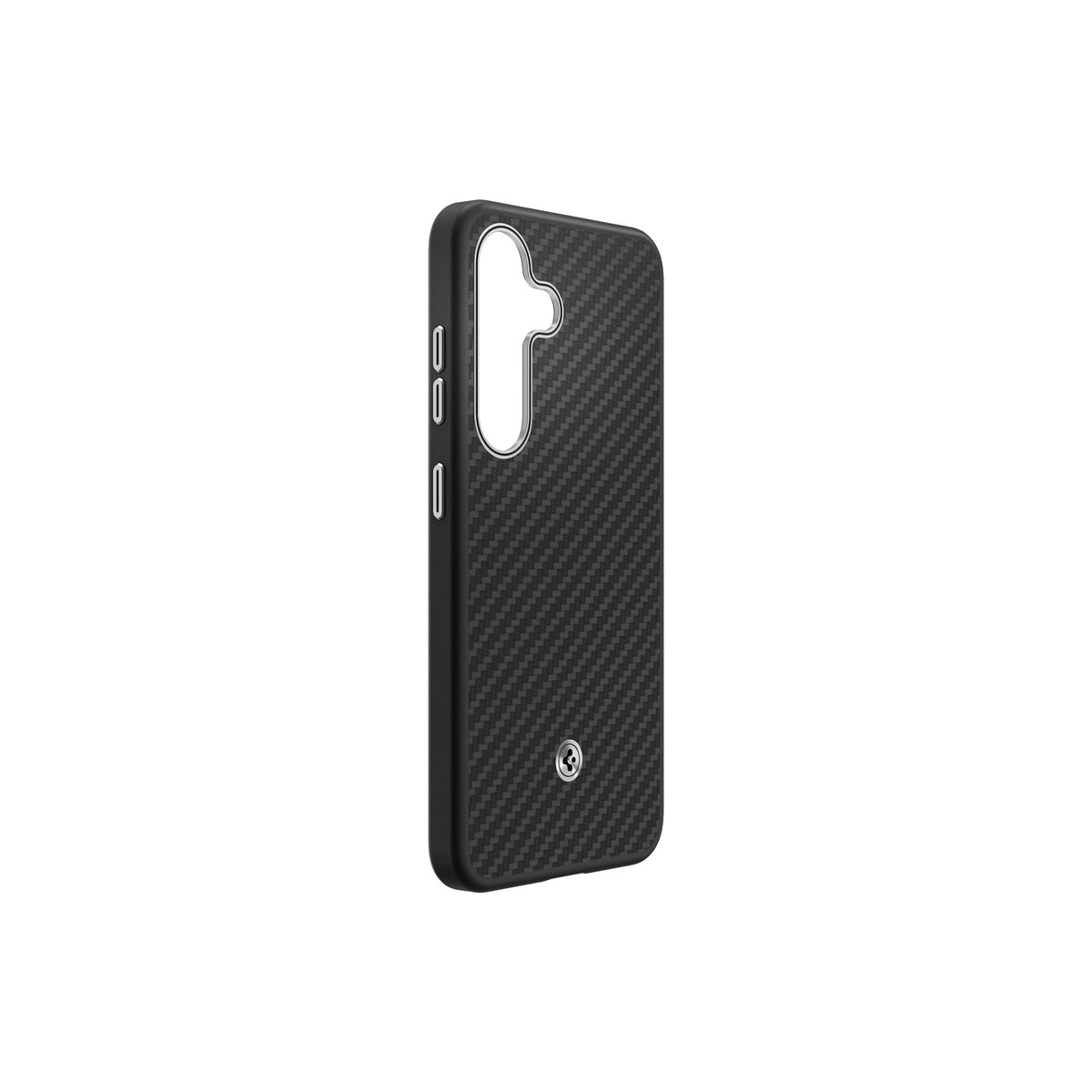 Samsung Enzo Aramid Case - Samsung Galaxy S25+ - Black Silver 2