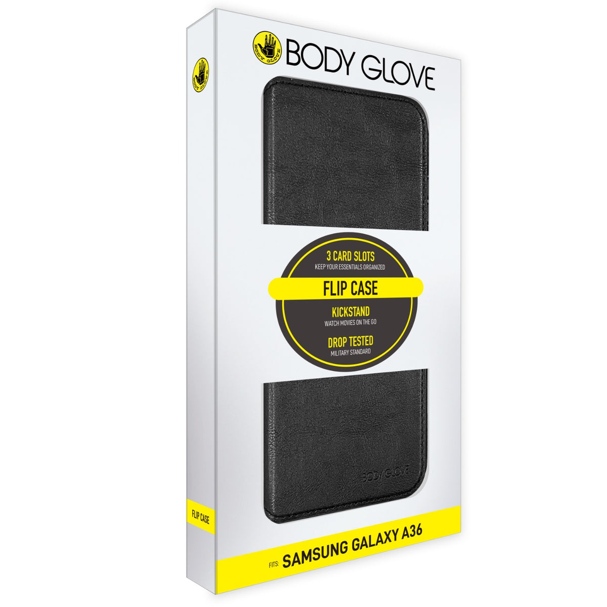 Body Glove Flip Series - Samsung Galaxy A36 - Black 4