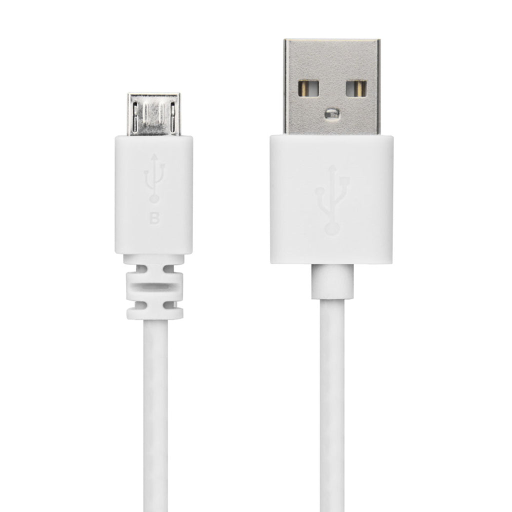 Snug USB To Micro USB Cable 12W - 1.2 Metre - White