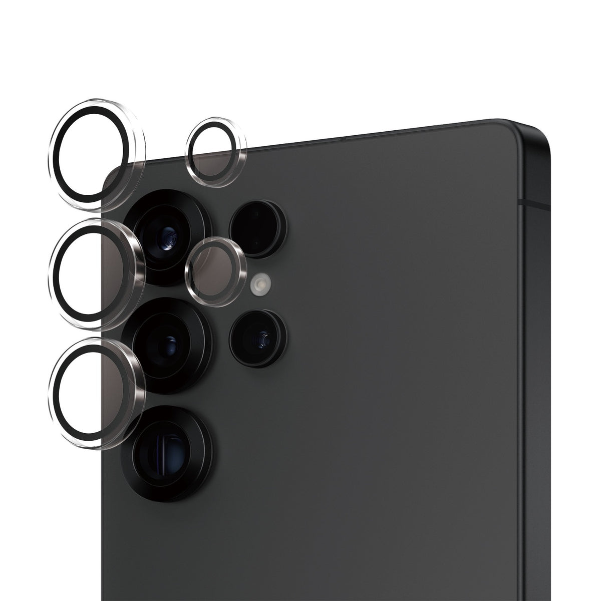 PanzerGlass Hoops - Samsung Galaxy S25 Ultra - Black Border 2