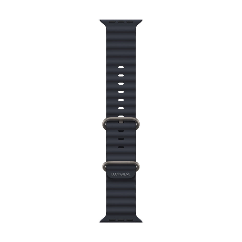Body Glove Strike Watch Strap - Apple Series Apple Watch Series 8/7 (45mm), Ultra (49mm), SE/6/5/4 (44mm) - Black