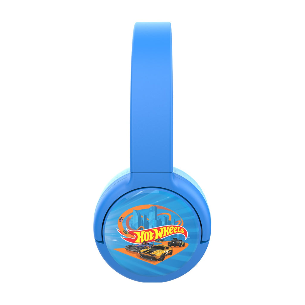 Hot Wheels Kids Wireless Headphones - Blue 4